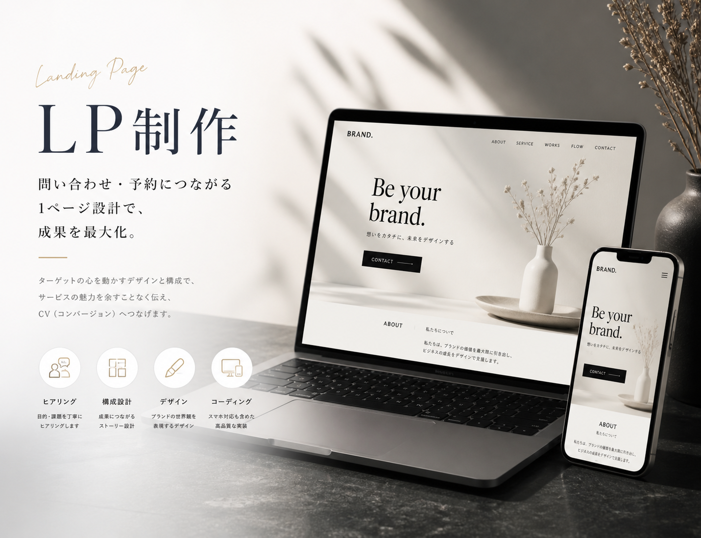 LP制作の制作イメージ