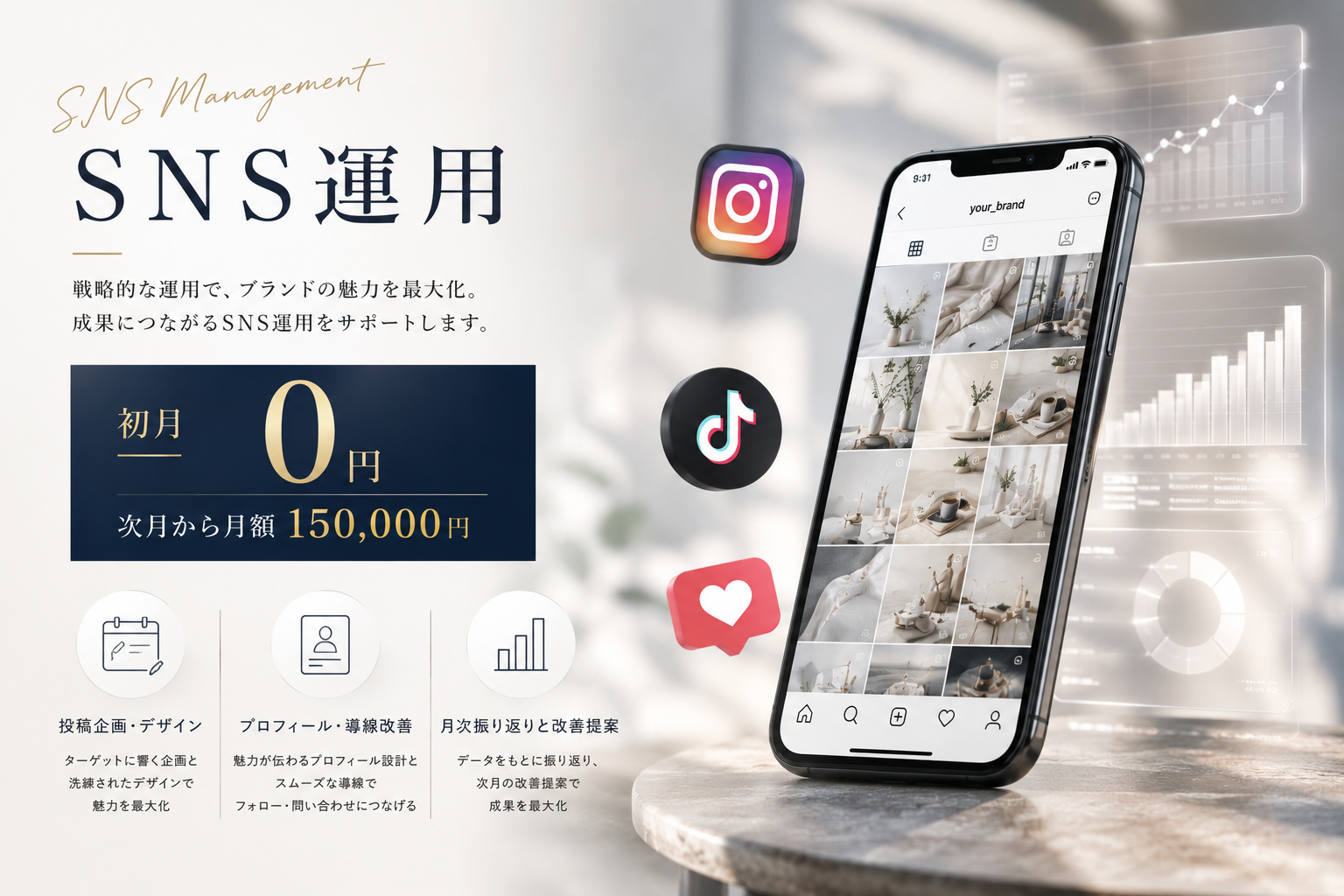 SNS運用のイメージ